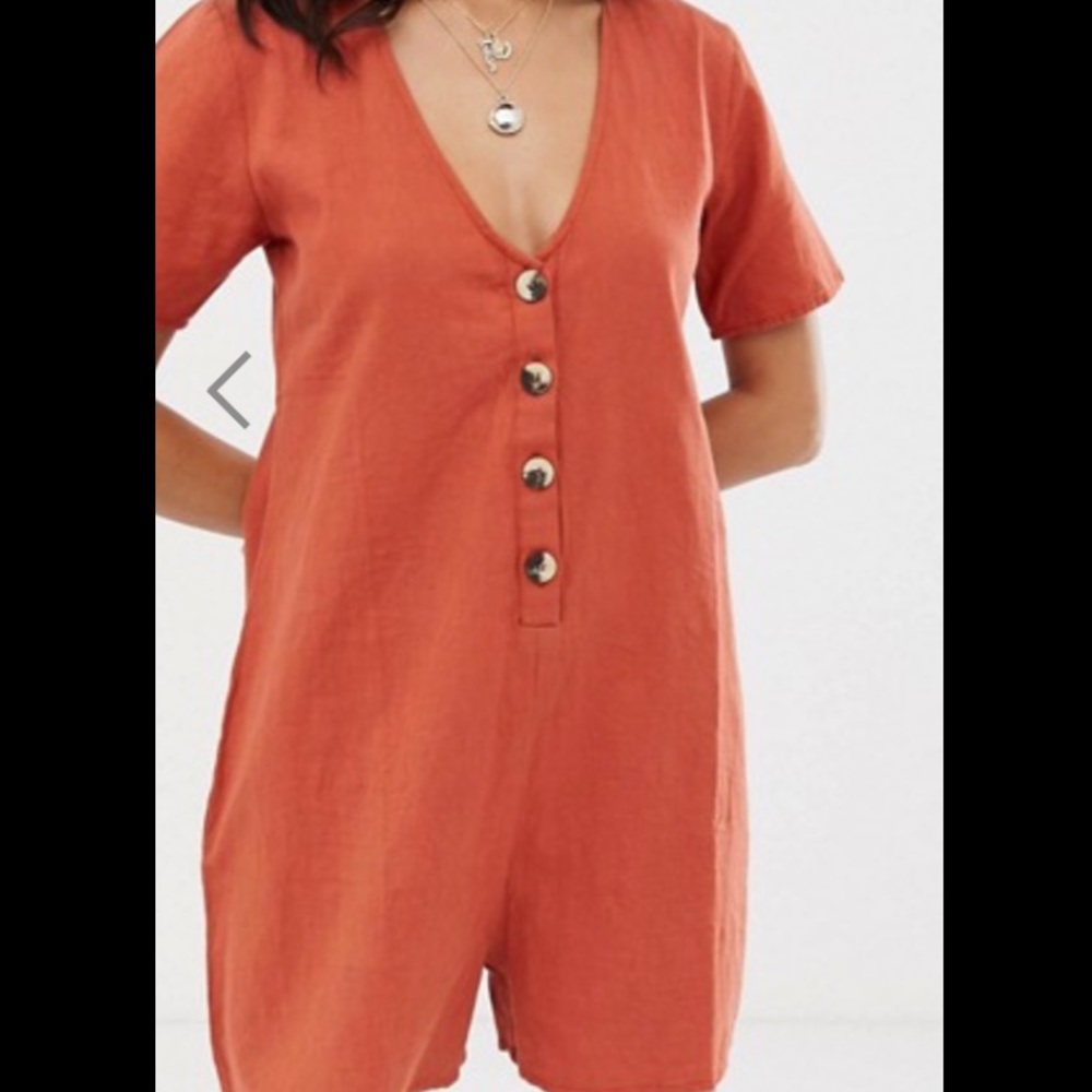 Button front Romper